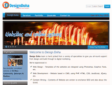 Tablet Screenshot of designdoha.com